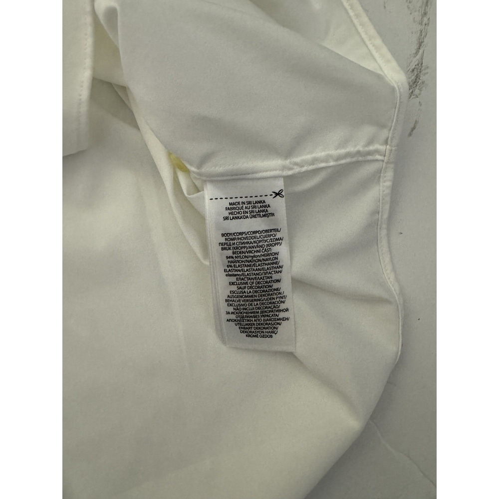 Polo Ralph Lauren Performance 5XB Big Short Sleeve Button Shirt White New Nylon - Picture 5 of 9